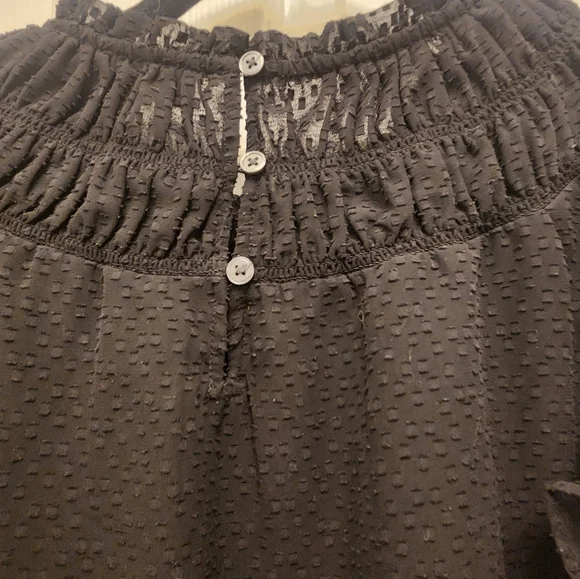 The LOFT Pretty feminine  Black Sleeveless Top size Sm - Picture 6 of 6